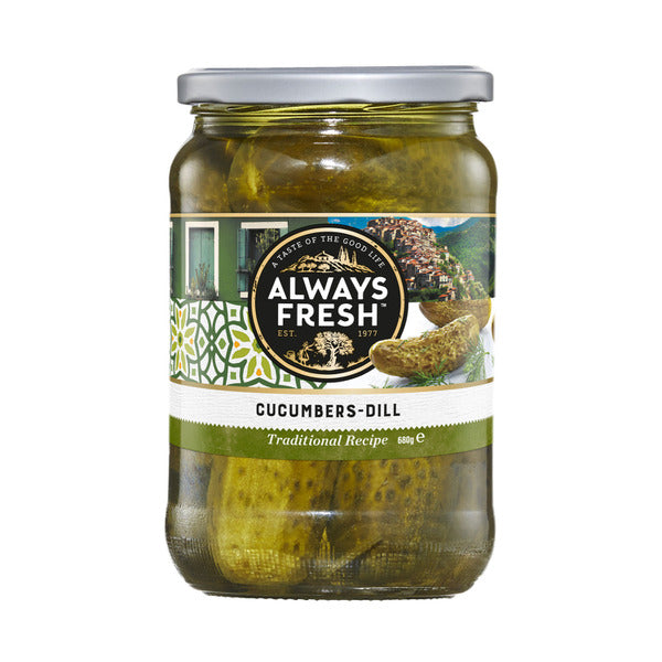 Always Fresh Cucumbers Dill | 680g