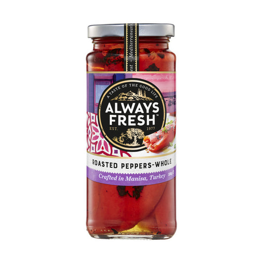 Always Fresh Roasted Peppers Whole | 330g