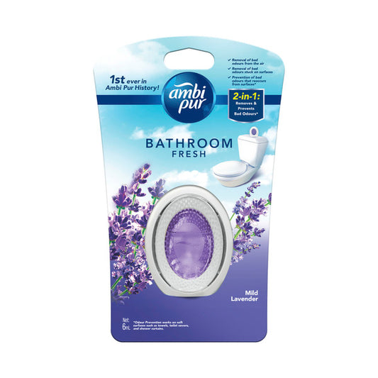 Ambi Pur Bathroom Fresh Air Freshner Mild Lavender | 6mL