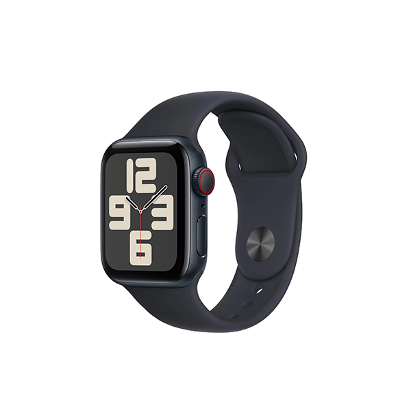Apple Watch SE 40mm Midnight Aluminium Case GPS + Cellular (S/M)[2023]