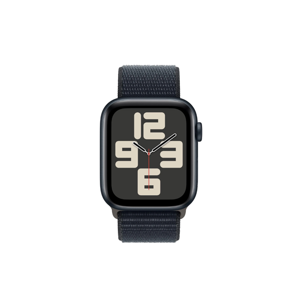 Apple Watch SE 44mm Midnight Aluminium Case GPS + Cellular Sport Loop [2023]