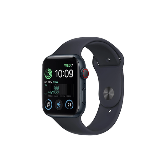 Apple Watch SE 44mm Midnight Aluminium Case GPS + Cellular [2022]