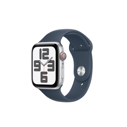 Apple Watch SE 44mm Silver Aluminium Case GPS + Cellular (M/L)[2023]