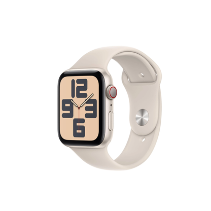 Apple Watch SE 44mm Starlight Aluminium Case GPS + Cellular (S/M)[2023]