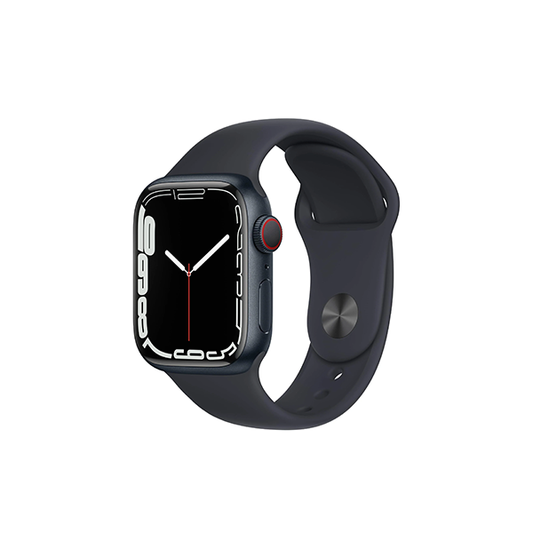 Apple Watch Series 7 41mm Midnight Aluminium Case GPS + Cellular [^Renewed]