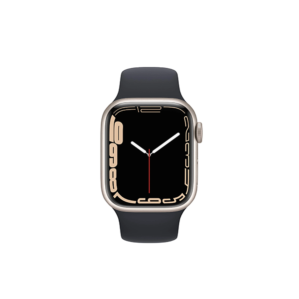 Apple Watch Series 7 41mm Starlight Aluminium Case GPS + Cellular [^Renewed]