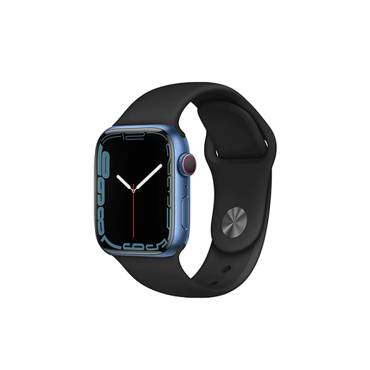 Apple Watch Series 7 45mm Blue Aluminium Case GPS + Cellular [^Renewed]