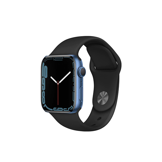 Apple Watch Series 7 45mm Blue Aluminium Case GPS [^Renewed]