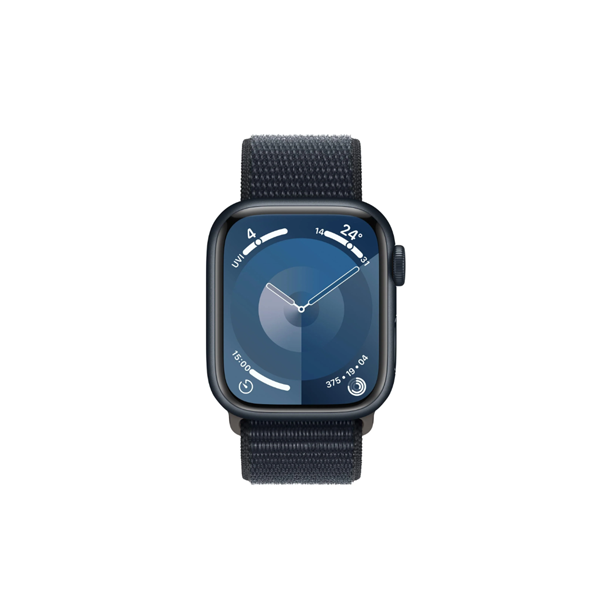 Apple Watch Series 9 41mm Midnight Aluminium Case GPS Sport Loop