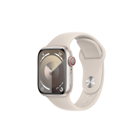 Apple Watch Series 9 41mm Starlight Aluminium Case GPS + Cellular (SM)