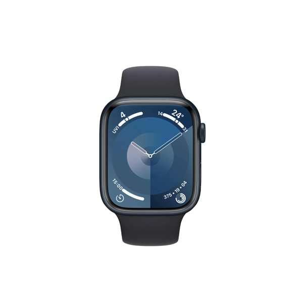 Apple Watch Series 9 45mm Midnight Aluminium Case GPS + Cellular (S/M)