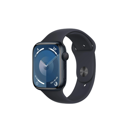 Apple Watch Series 9 45mm Midnight Aluminium Case GPS (S/M)