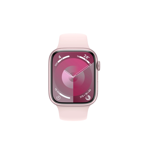 Apple Watch Series 9 45mm Pink Aluminium Case GPS + Cellular (S/M)