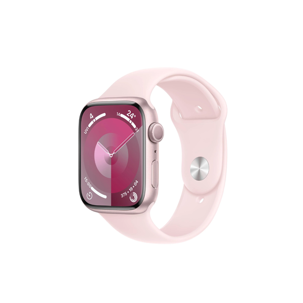 Apple Watch Series 9 45mm Pink Aluminium Case GPS (M/L)