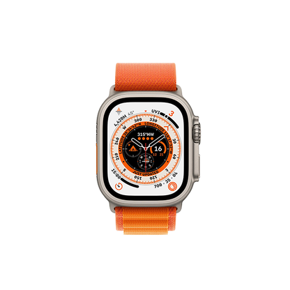 Apple Watch Ultra 49mm Alpine Loop (Orange) [Small]