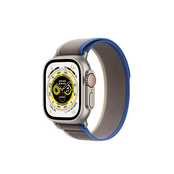Apple Watch Ultra 49mm Titanium Case GPS + Cellular Trail Loop (BlueGrey)[ML]