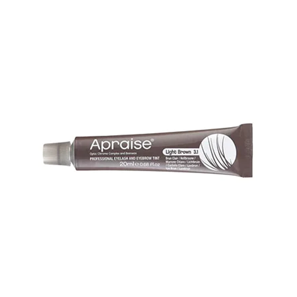 Apraise Lash & Brow Tint- 3.1 Light Brown 20ml