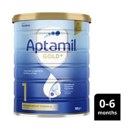 Aptamil Gold+ 1 Baby Infant Formula From 0-6 Months | 900g