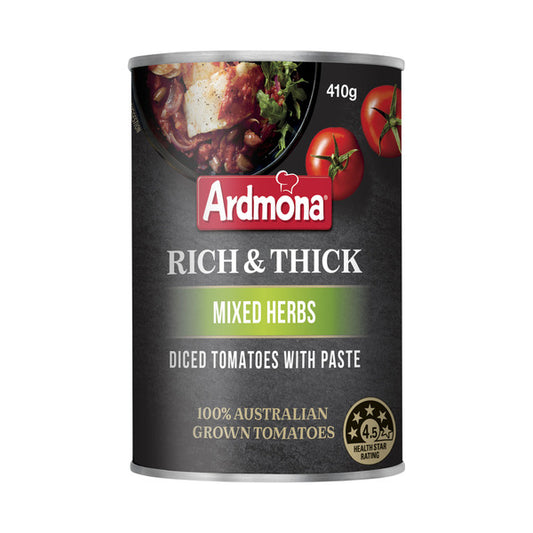 Ardmona Rich & Thick Tomatoes With Herbs | 410g