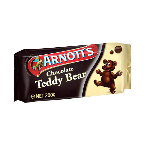Arnott's Chocolate Coated Teddy Bear Biscuits | 200g