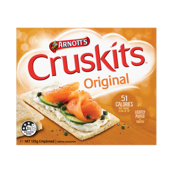 Arnott's Cruskits Original Crispbread | 125g