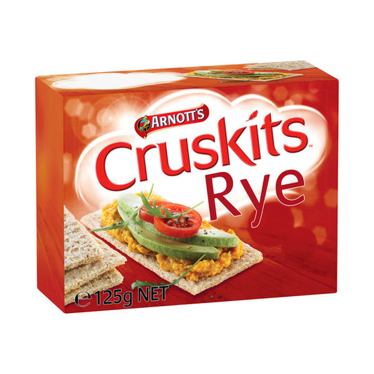 Arnott's Cruskits Rye 97% Fat Free Crispbread | 125g