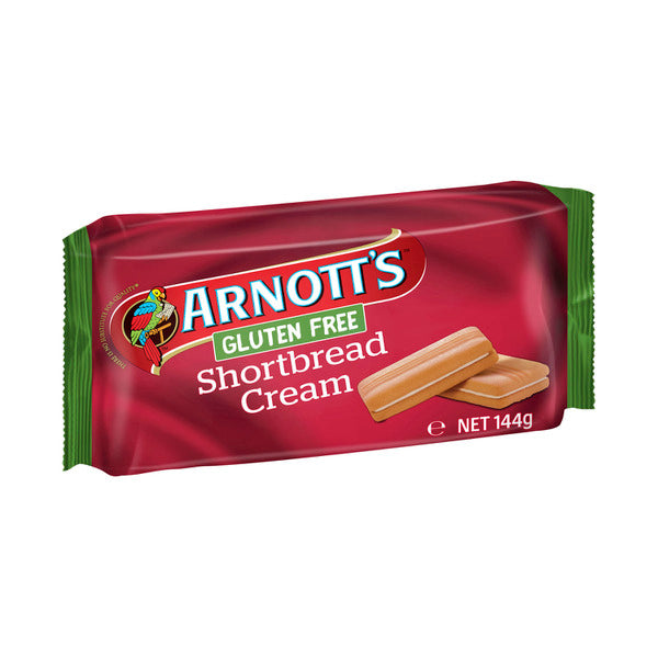 Shortbread Cremes Arnott's Gluten Free Shortbread Creams Biscuits | 144g – Shop & Dispatch