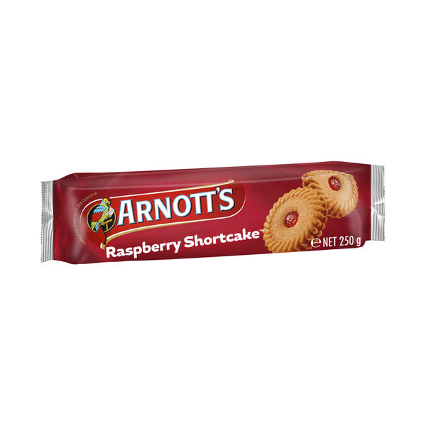 Arnott's Raspberry Shortcake Arnott's Raspberry Shortcake Biscuits | 250g – Shop & Dispatch