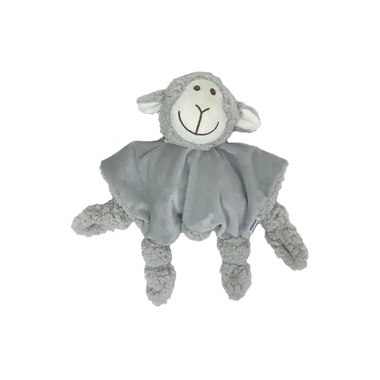 Aroma Dog Senior Fleece Cuddle Blanket Dog Toy Grey