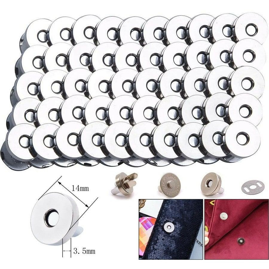 Art Craft Bag Button Snaps Magnetic Purse Fasteners - 20pcs