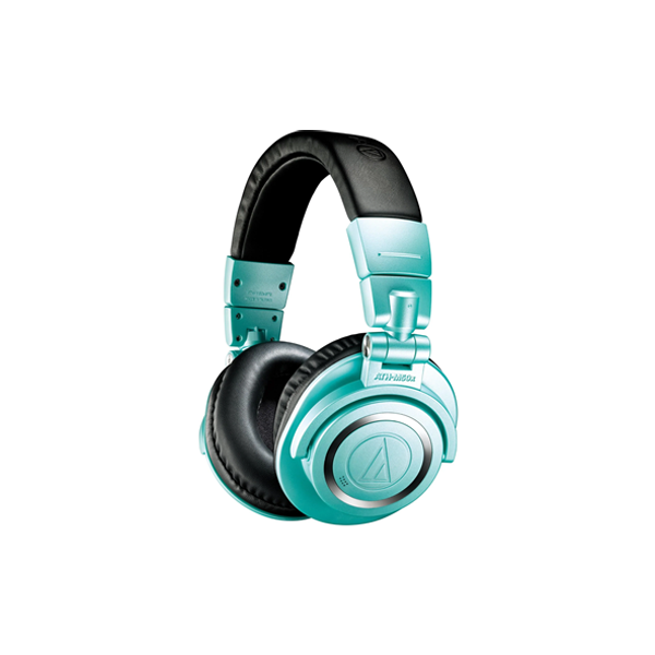 Audio-Technica ATH-M50xBT2 Wireless Over-Ear Headphones (Ice Blue)
