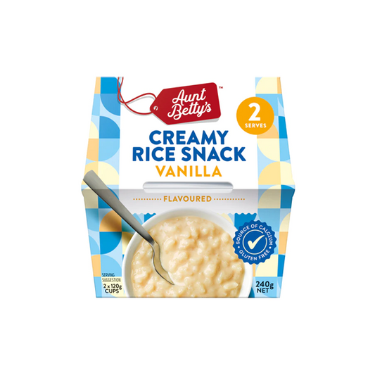 Aunt Betty's Creamy Rice Snack With Vanilla | 240g