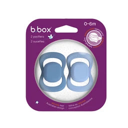 B.box Soothers Silicone 0-6 Months Assorted | 1 pack