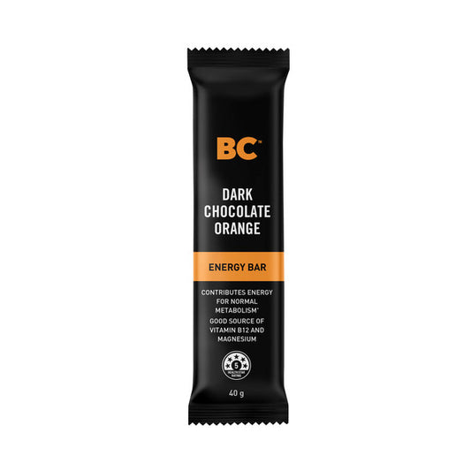 BC Snacks Dark Chocolate Orange Energy Bar | 40g