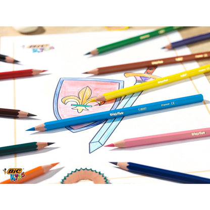 BIC Kids Evolution ECOlutions Colouring Pencils 24 Pack