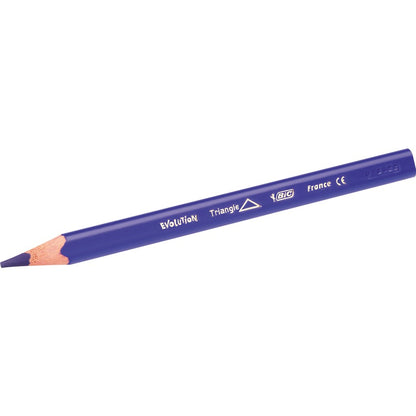 BIC Kids Evolution Triangle Coloured Pencils 12 Pack