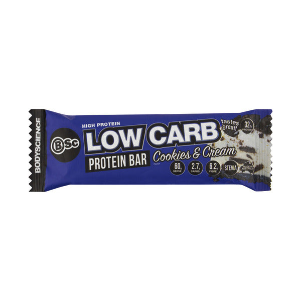 BSC Low Carb Cookies & Cream Protein Bar | 60g
