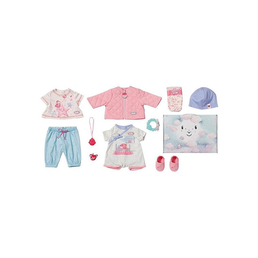 Baby Annabell Mix & Match Set Clothes Accessories for 43cm Doll Kids/Toddler 3y+