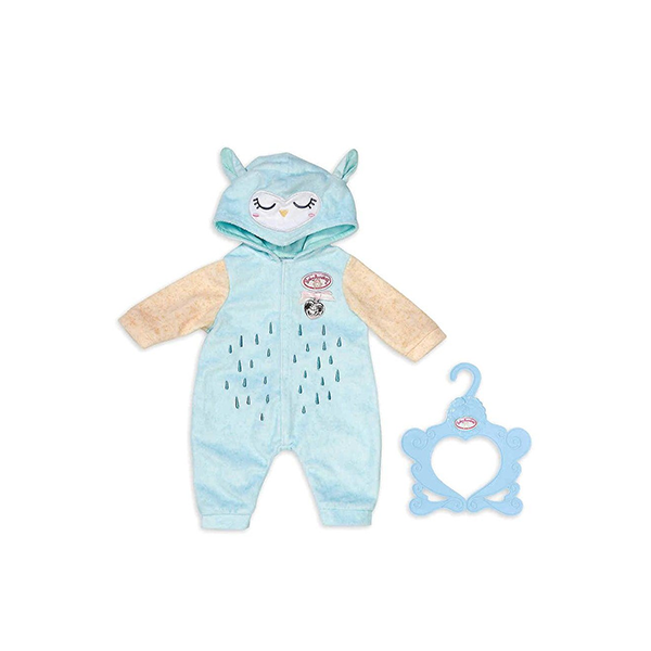 Baby Annabell Owl Body Suit/Clothing For 39-46cm Dolls Kids/Children Toy 3y+