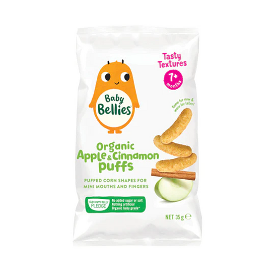 Baby Bellies Organic Apple & Cinnamon Puffs | 35g