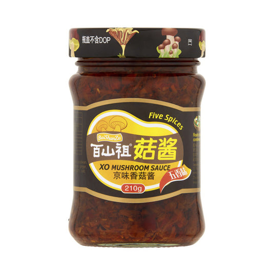 Baishanzu XO Five Spices Mushroom Sauce | 210g