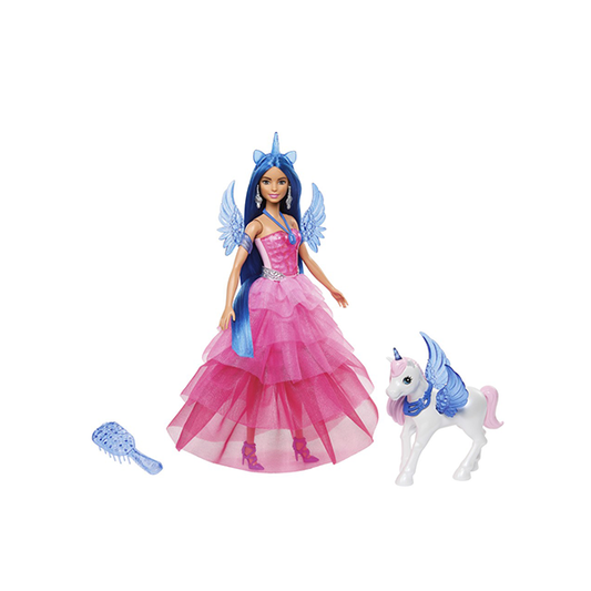 Barbie 65th Anniversary Doll and Unicorn Toy