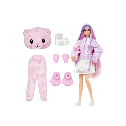 Barbie Cutie Reveal Cosy Cute Tees Doll - Assorted*