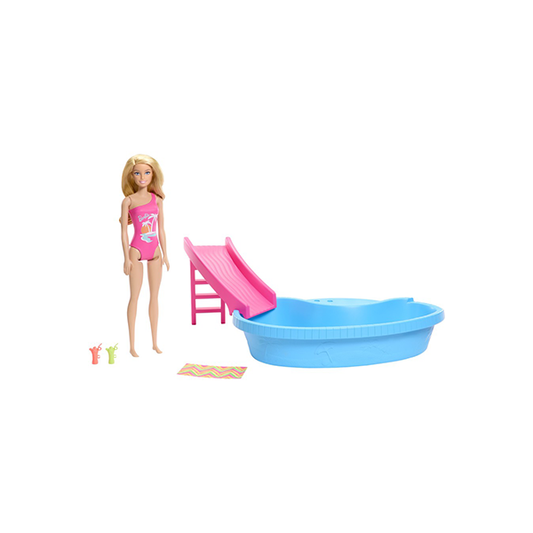 Barbie Doll and Pool Playset