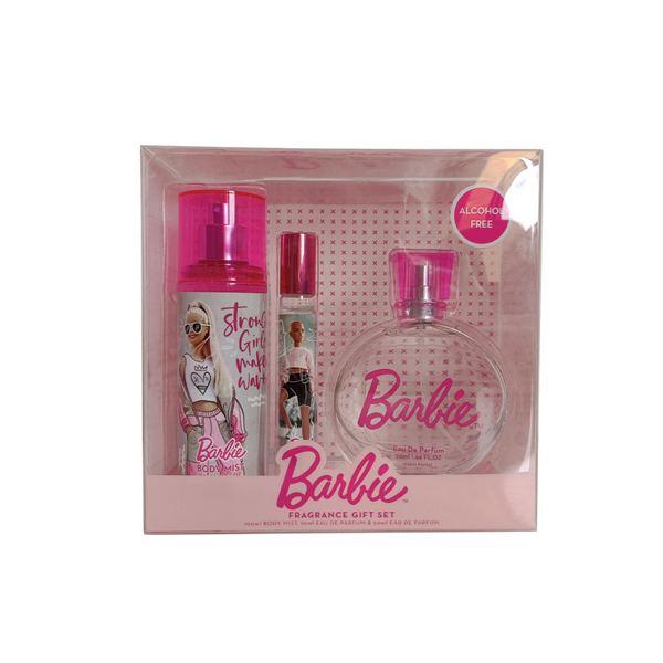 Barbie Eau De Parfum 50ml 3 Piece Set