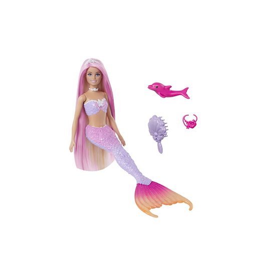 Barbie Malibu Mermaid Doll with Water-Activated Colour Change Feature
