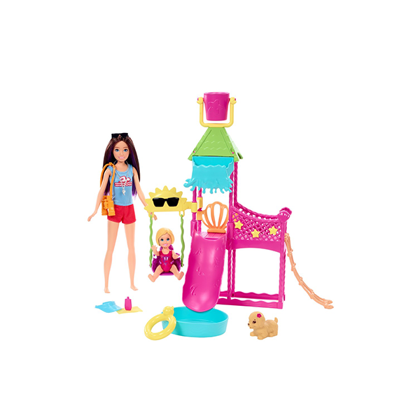 Barbie Skipper First Jobs Doll and Waterpark Playset
