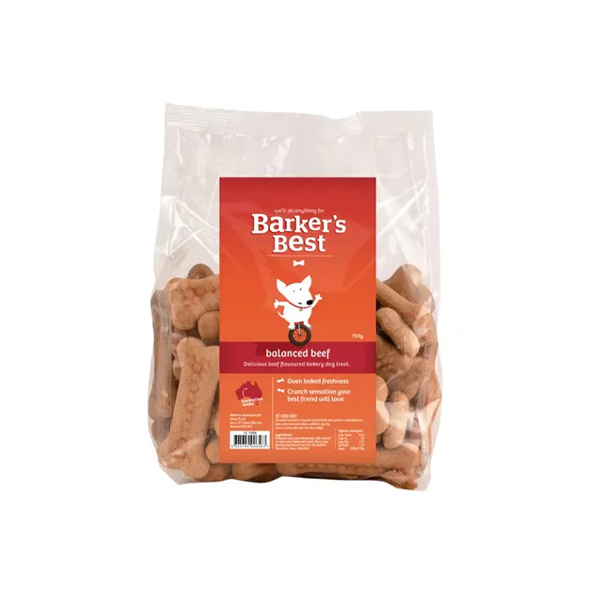 Barkers Best Biscuit Bone Beef Dog Treat