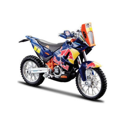 Bburago KTM 450 Dakar Rally Red Bull #1 1:18 Scale Motorbike