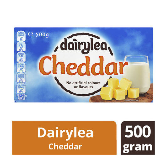 Bega Dairylea Cheddar Cheese Block | 500g